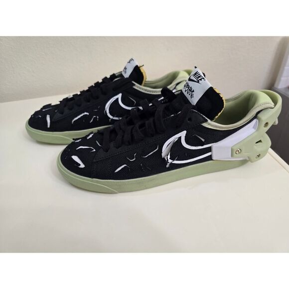NIKE X ACRONYM BLAZER LOW BLACK IN HAND NOW MEN\'S SIZE 6.5 DO9373-001 main image 8